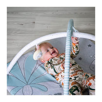 Red Kite Play Gym Tree Tops Soft Padded PlayGym With Detachable Play Arch And Activity Toys - Grey
