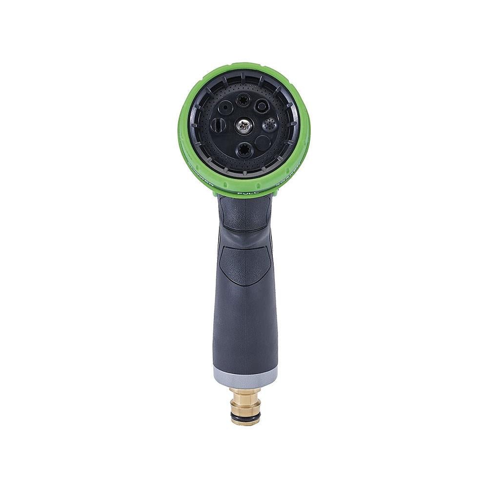 Draper 8 Pattern Spray Gun With Thumb Control - Green