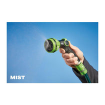 Draper 8 Pattern Spray Gun With Thumb Control - Green