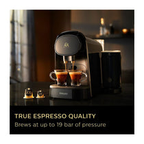 Philips L'Or Barista Capsule Coffee Machine And Milk Frother 19 Bar Pump Pressure 1450W 1 Litre - Black