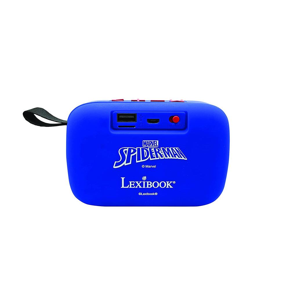 Lexibook Marvel Spider Man Bluetooth Speaker With FM Radio - Multicolor