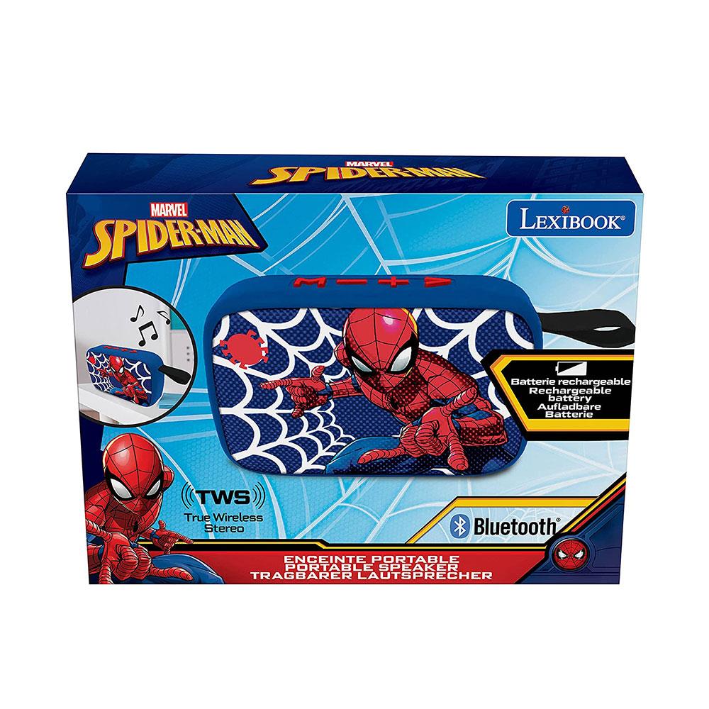 Lexibook Marvel Spider Man Bluetooth Speaker With FM Radio - Multicolor