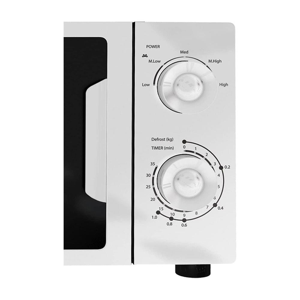 SIA Freestanding Microwave With 5 Power Levels 700W 20 Liters - White