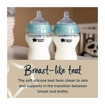 Tommee Tippee Closer To Nature Advanced Newborn Baby Bottle Starter Kit 2x 150ml 2x 260ml - Clear/Green