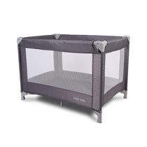 Red Kite Sleeptight Travel Cot Padded Mattress Suitable From Birth - Grey