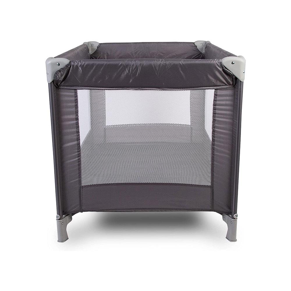 Red Kite Sleeptight Travel Cot Padded Mattress Suitable From Birth - Grey