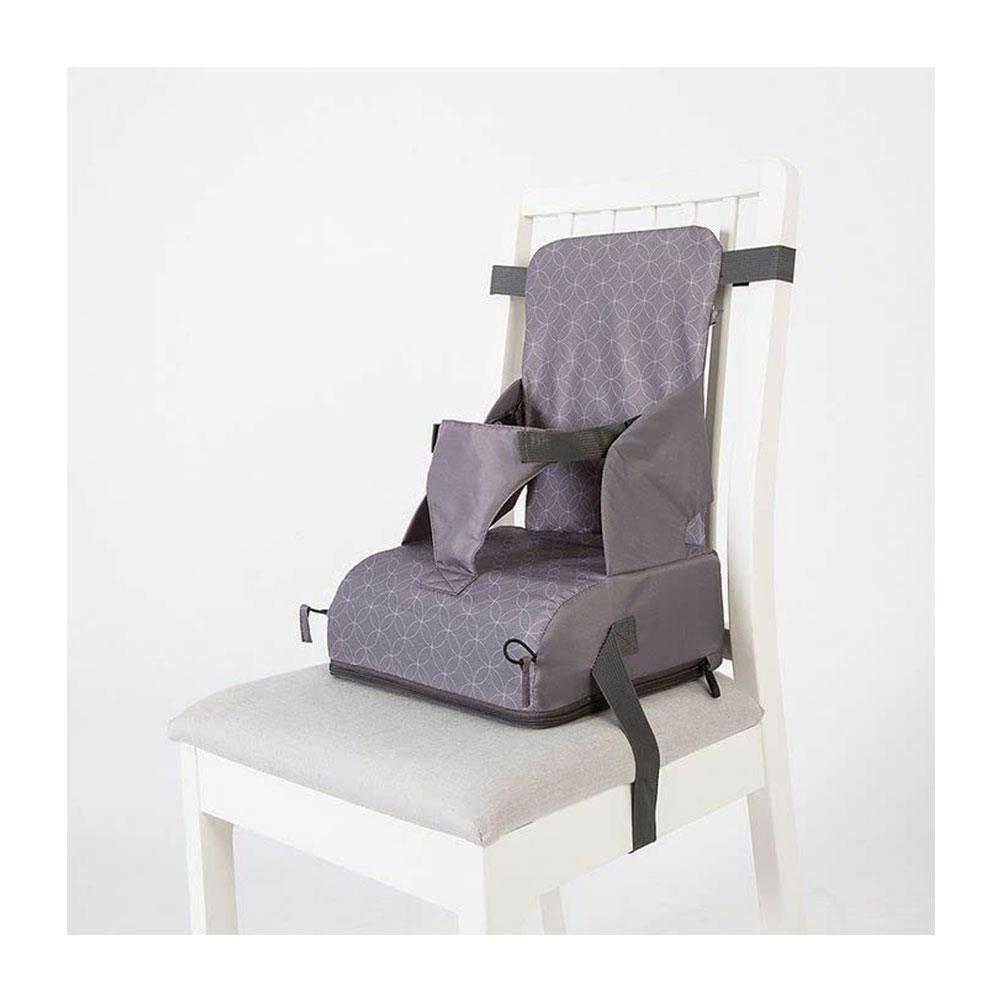 Red Kite Travel Booster Seat Soft And Comfortable With Storage Pocket Carry Handles - Grey Secondary image
