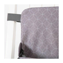 Red Kite Travel Booster Seat Soft And Comfortable With Storage Pocket Carry Handles - Grey