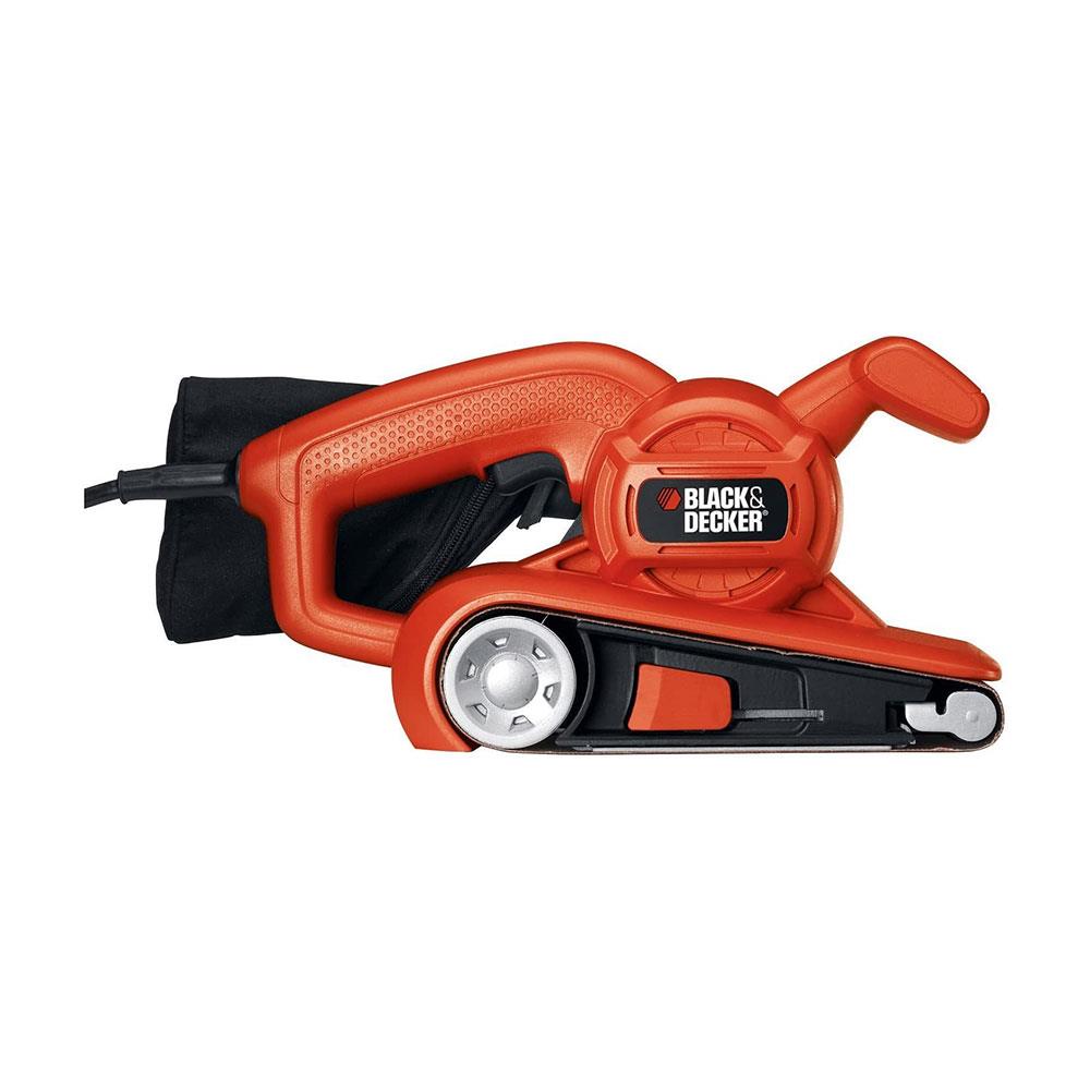 Black & Decker Belt Sander 75 x 457 mm 720W 240V - Black/Orange
