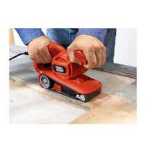 Black & Decker Belt Sander 75 x 457 mm 720W 240V - Black/Orange