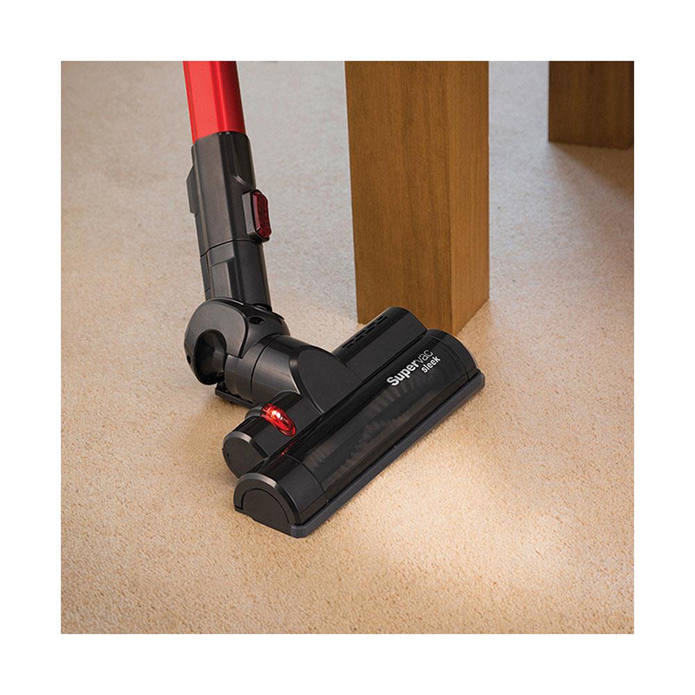 Morphy Richards Supervac Sleek Power+ Cordless Vacuum Cleaner 22V 0.75 Litre - Red