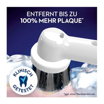 Oral-B PureClean Charcoal Electric Toothbrush Head White - Pack of 8