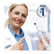 Oral-B PureClean Charcoal Electric Toothbrush Head White - Pack of 8