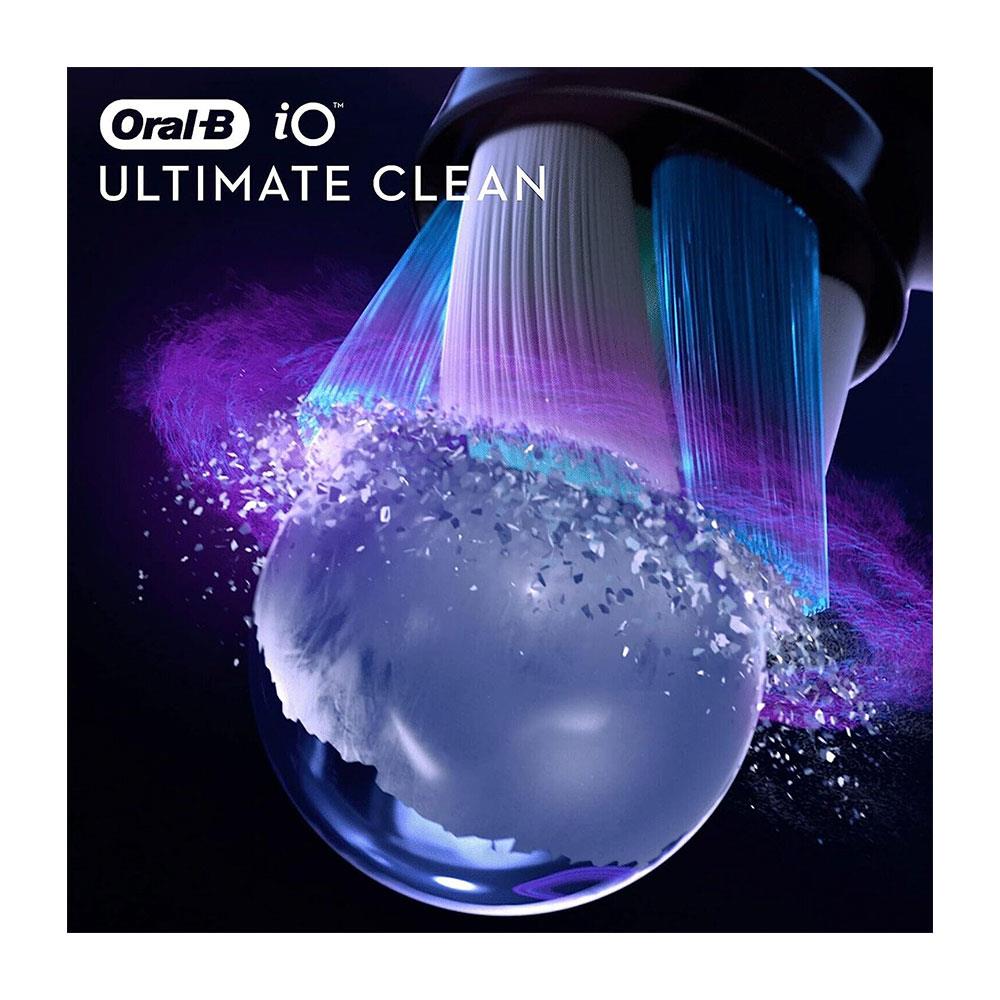 Oral-B iO Ultimate Cleaning Electric Toothbrush Head Black - 4 Pack
