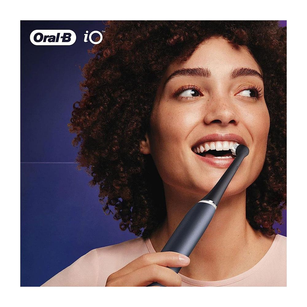 Oral-B iO Ultimate Cleaning Electric Toothbrush Head Black - 4 Pack