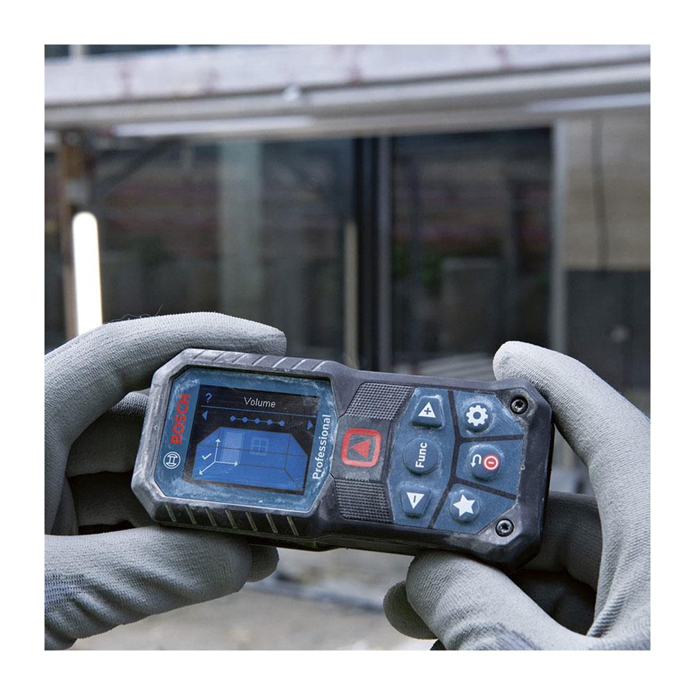 Bosch GLM 50-22 Professional Laser Measure 0.05-50m 2x AA Batteries Hand Strap Pouch - Red Laser