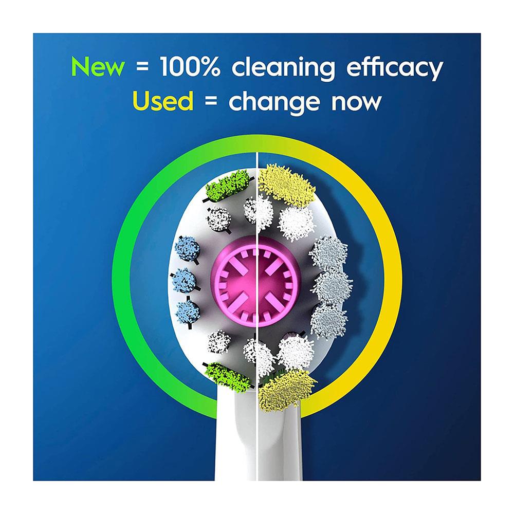 Oral-B Pro 1 600 3D White Electric Toothbrush With Pressure Sensor - Blue