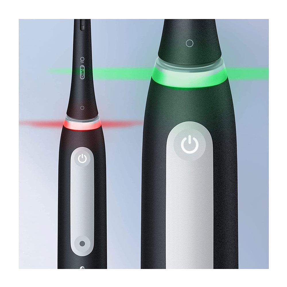 Oral-B iO4 Electric Toothbrush With 1 Toothbrush Head And Travel Case - Black