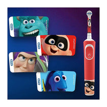 Oral-B Disney Pixar Kids Electric Toothbrush 1 Handle And 1 Travel Case - Red