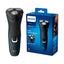 Philips Series 1000 Dry Electric Shaver PowerCut Blade 4 Directions Flex Heads Rechargeable - Black