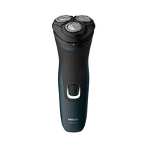 Philips Series 1000 Dry Electric Shaver PowerCut Blade 4 Directions Flex Heads Rechargeable - Black