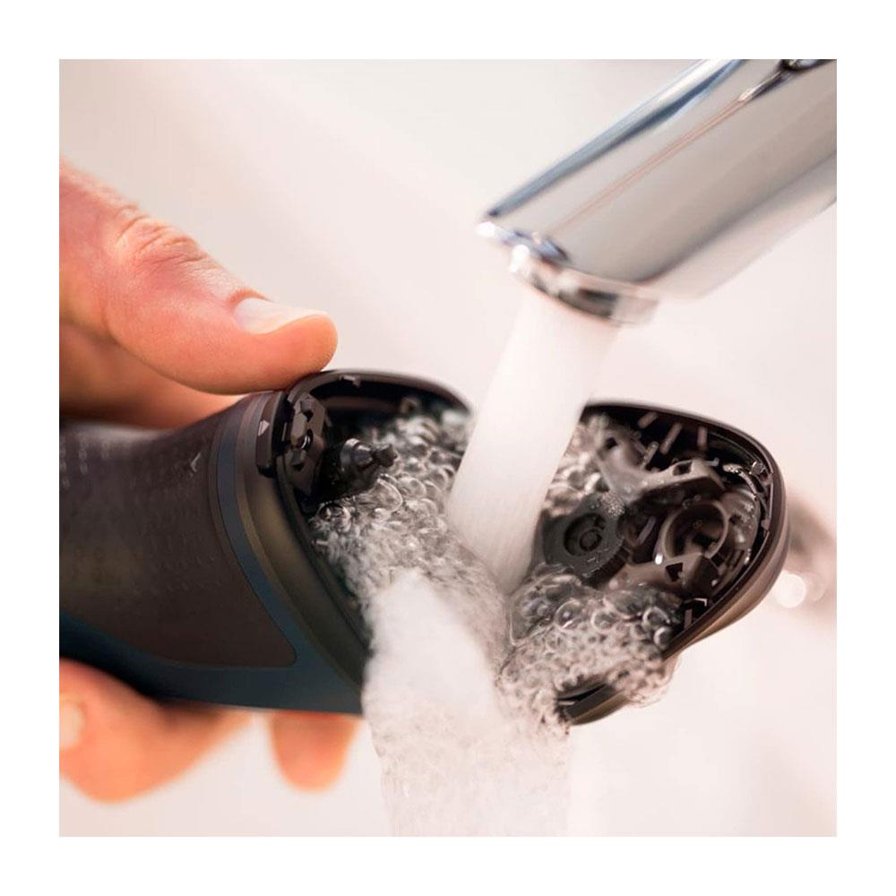 Philips Series 1000 Dry Electric Shaver PowerCut Blade 4 Directions Flex Heads Rechargeable - Black