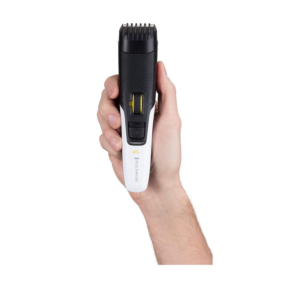 Remington B4 Style Series Beard Trimmer With Self Sharpening Blades And Anti-Slip Grip - Black/White