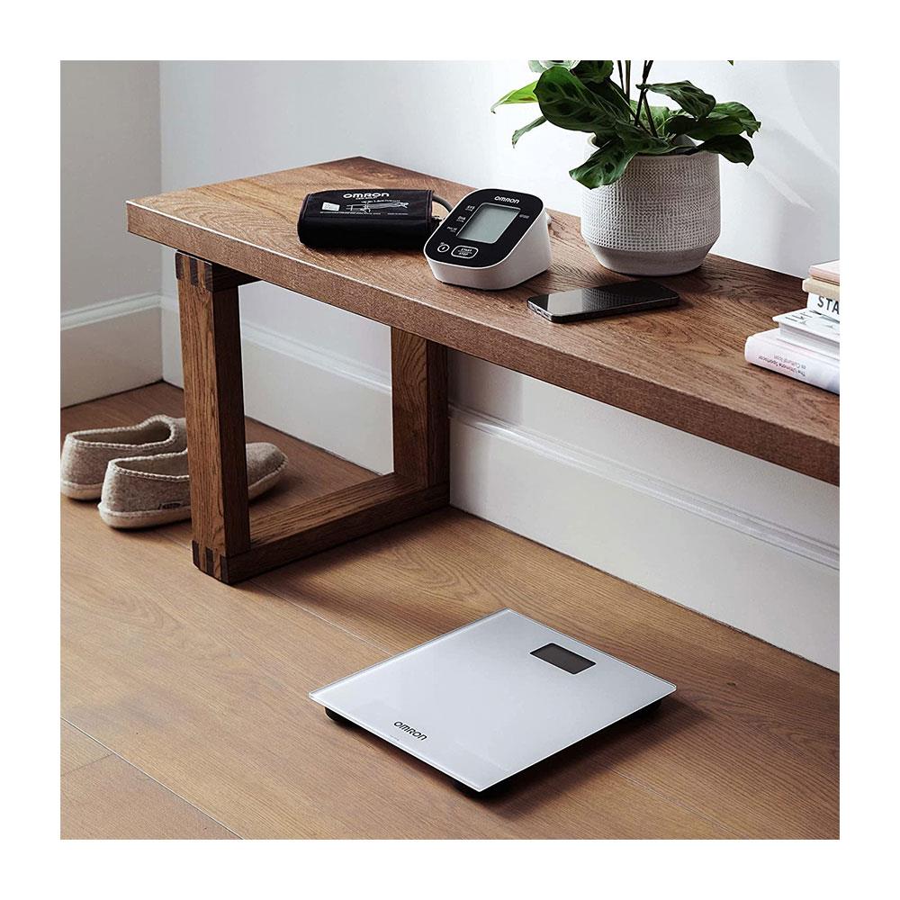 Omron Intelli IT Smart Digital Weighing Bathroom Scales With Bluetooth And App - Grey
