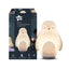Tommee Tippee 2-In-1 Portable Penguin Nursery Night Light With Dimmable Rechargable Egg USB - White