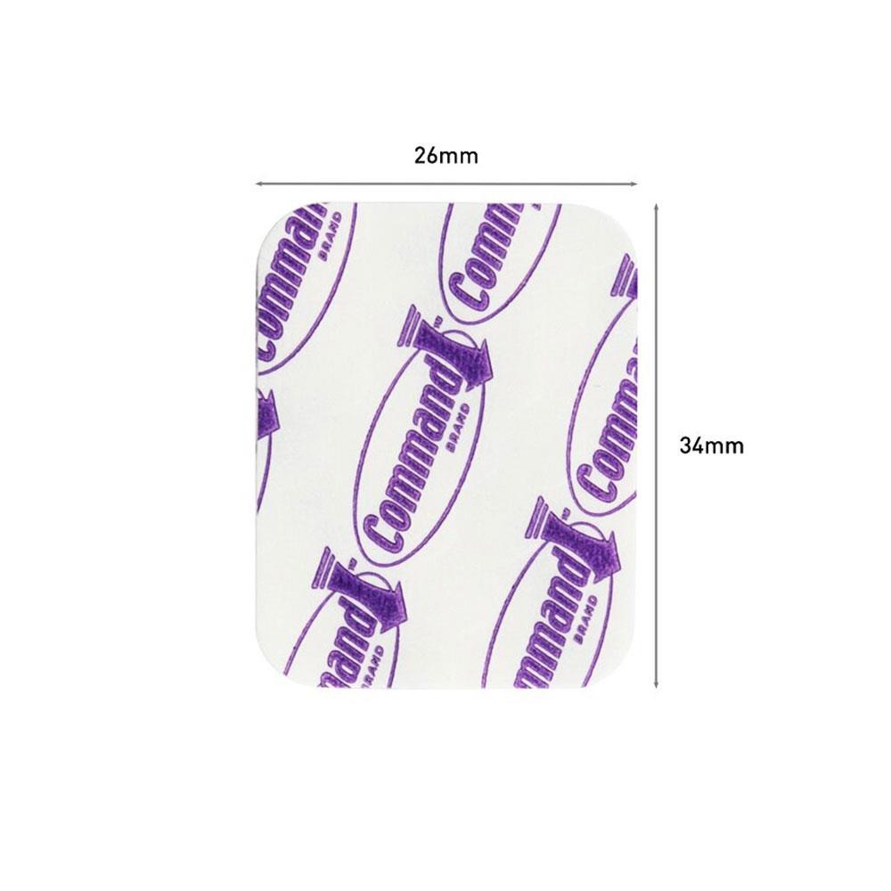 3M Command Adjustables Repositionable Refill Strips 18 Refill Strips 225g Holding Power - White