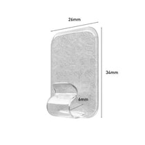 3M Command Adjustables Repositionable Clips 12 Clips And 24 Strips 225g Holding Power - Clear/Transparent