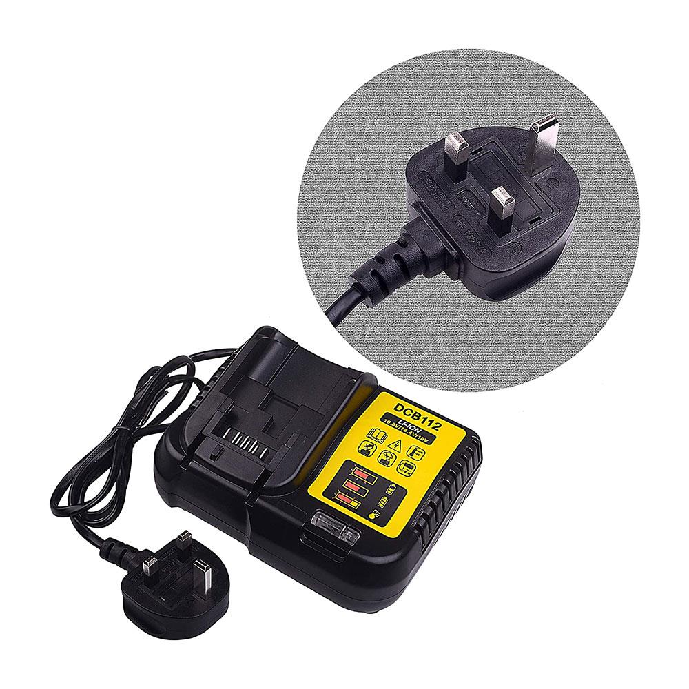 Dewalt 18V XR Multi Voltage Li-Ion Battery Charger - Black
