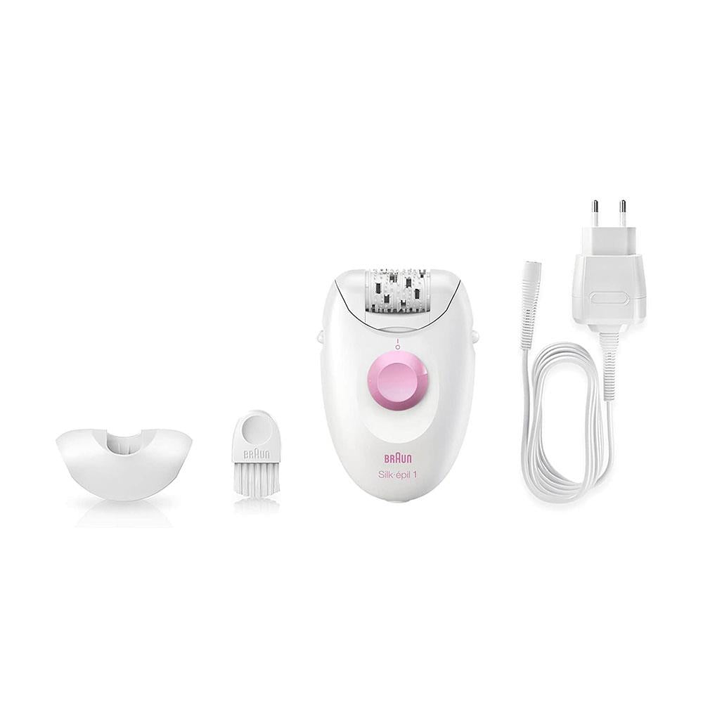 Braun Silk Epil 1 Legs And Body Epilator - Pink/White