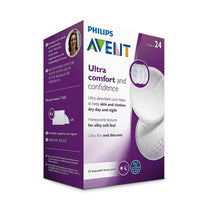 Philips Avent Disposable Breast Pads For Maximum Comfort 24 Piece - Transparent
