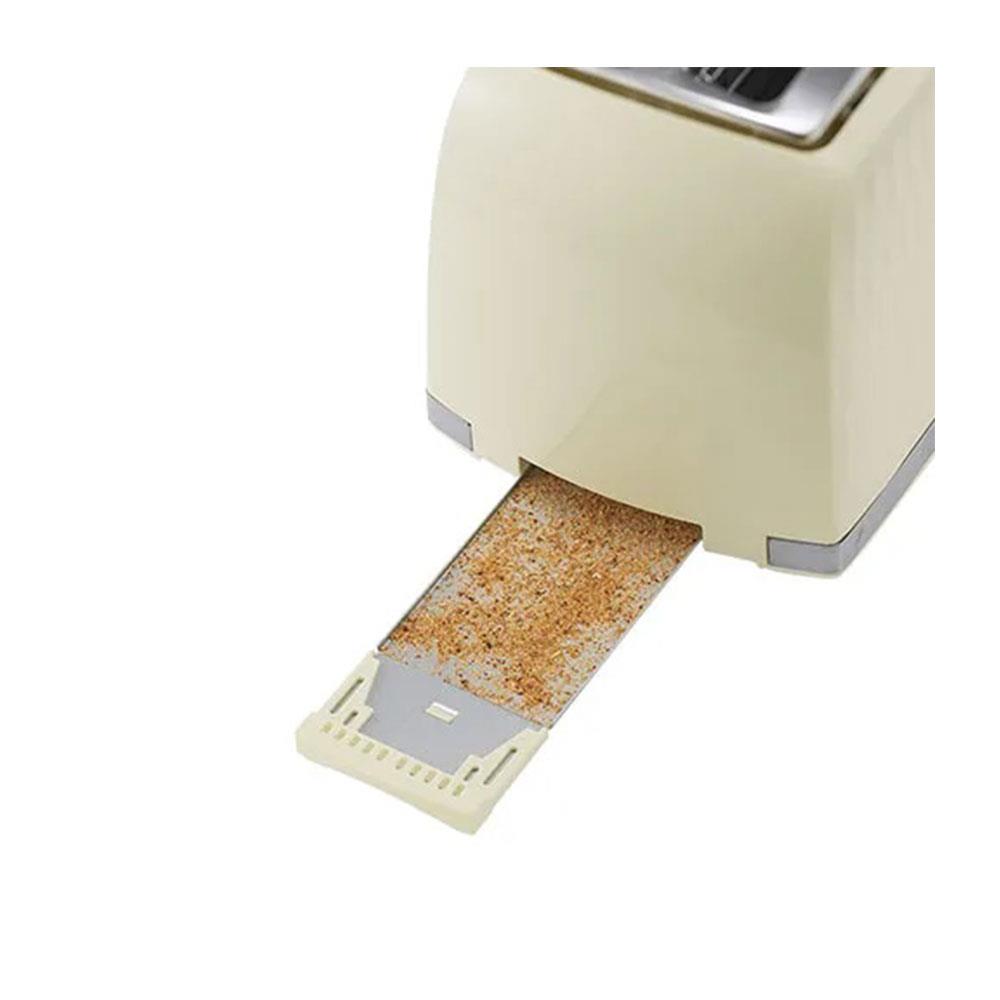 Russell Hobbs Contemporary Honeycomb 2 Slice Toaster 850 W - Cream