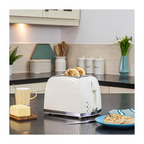 Russell Hobbs Contemporary Honeycomb 2 Slice Toaster 850 W - Cream