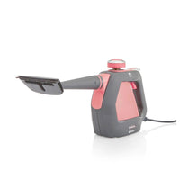 Swan Lynsey TVs Queen Of Clean Handheld Steam Cleaner With 9 Piece Accessory Kit - Pink/Grey