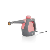 Swan Lynsey TVs Queen Of Clean Handheld Steam Cleaner With 9 Piece Accessory Kit - Pink/Grey