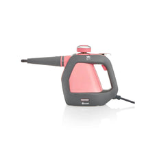 Swan Lynsey TVs Queen Of Clean Handheld Steam Cleaner With 9 Piece Accessory Kit - Pink/Grey