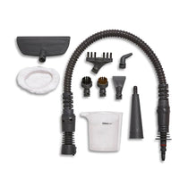 Swan Lynsey TVs Queen Of Clean Handheld Steam Cleaner With 9 Piece Accessory Kit - Pink/Grey