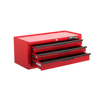 Hilka Heavy Duty 3 Drawer Add-On Tool Chest With Ball Bearing Slides - Red