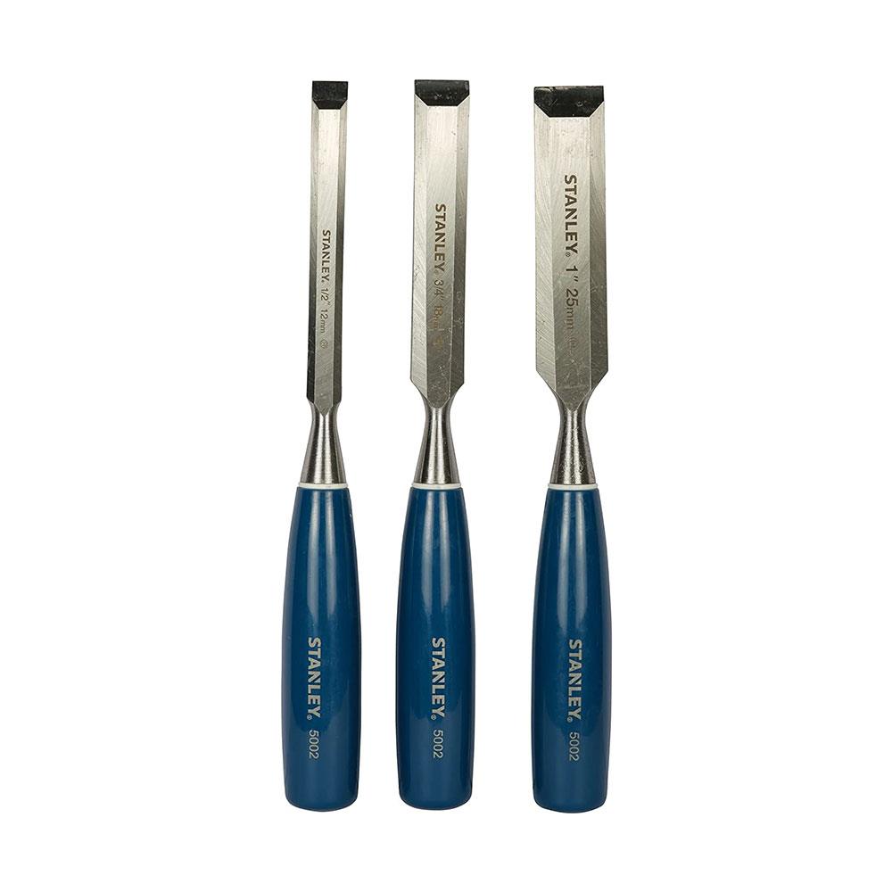 Stanley 5002 Series Bevel Edge Chisel 12mm 18mm 25mm Set - 3 Pieces Secondary image