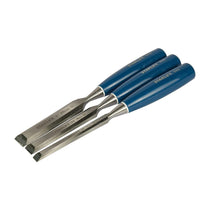 Stanley 5002 Series Bevel Edge Chisel 12mm 18mm 25mm Set - 3 Pieces