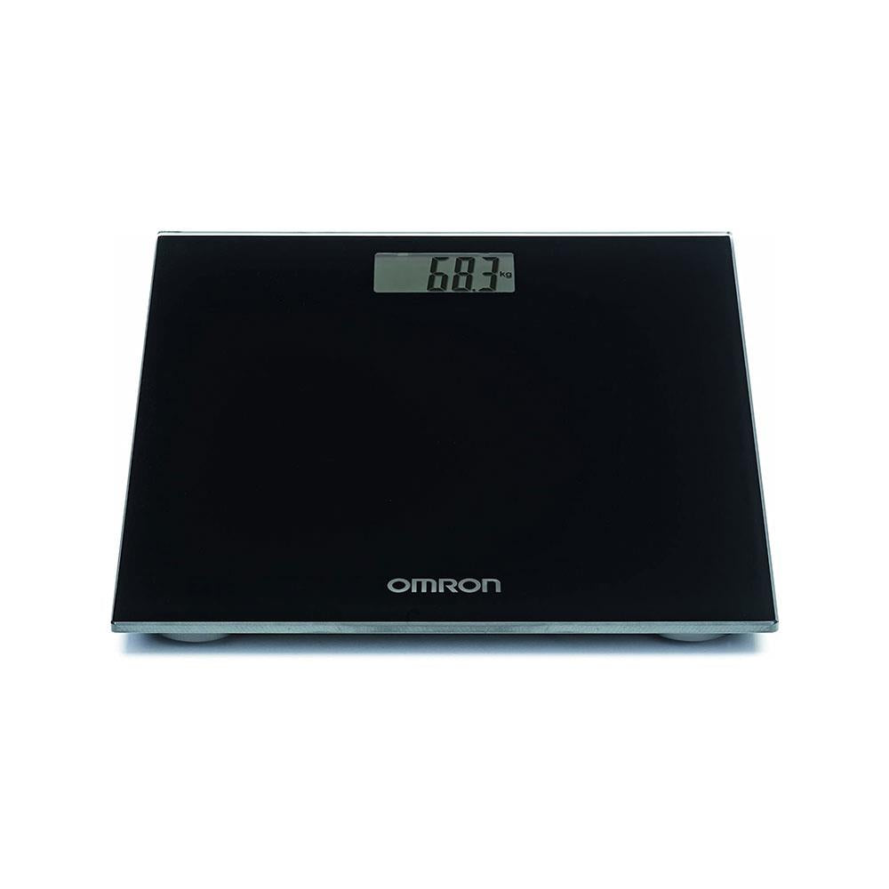 Omron Digital Bathroom Scales With KG ST And LB Measurement 150kg Weight Capacity - Midnight Black Secondary image