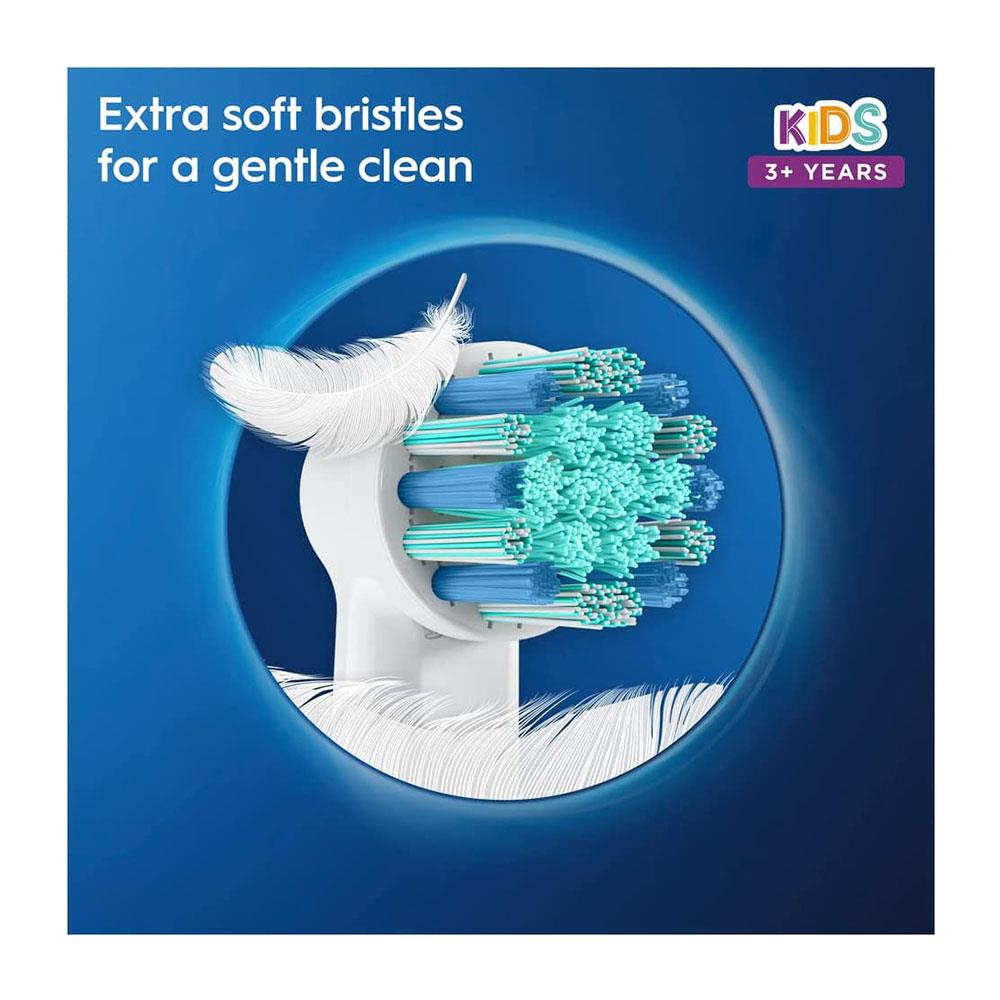 Oral-B Marvel Spider Man Kids Electric Toothbrush Replacement Brush Heads 3+ Years - 4 Pack