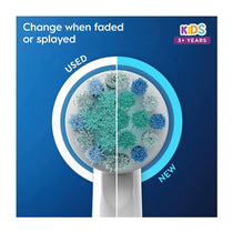 Oral-B Marvel Spider Man Kids Electric Toothbrush Replacement Brush Heads 3+ Years - 4 Pack