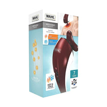 Wahl Hot And Cold Full Body Massager With Variable Speed Setting And 7 Attachments - White/Burgundy