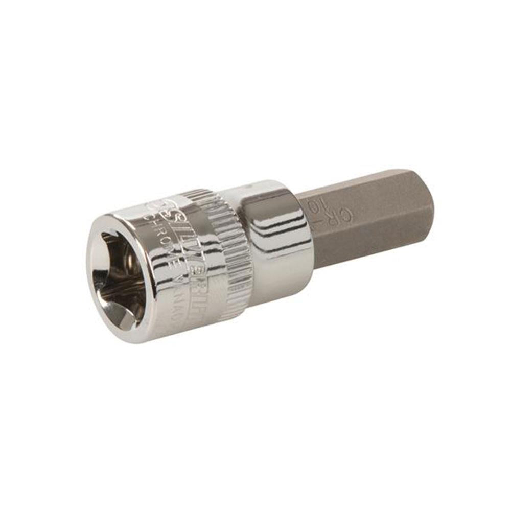 Silverline Hex Bit Set, 3/8-inch Drive Hex, 3-10 mm - 7 Pieces Secondary image