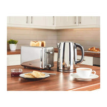 Swan Classic Jug Kettle Polished Stainless Steel 2200W 1.7 Litres - Silver