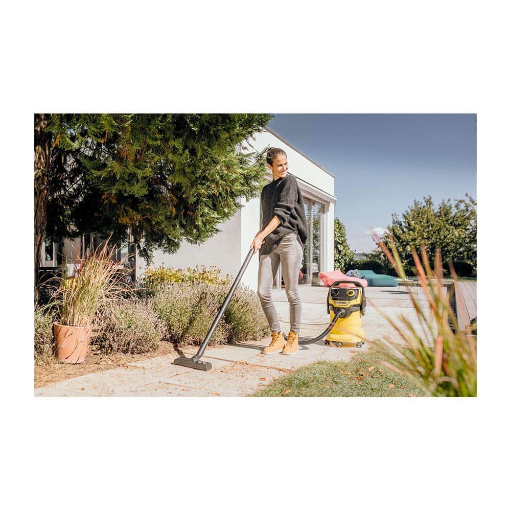 Karcher WD5 Wet And Dry Vacuum Cleaner 1100W 25 Litres 240V - Yellow/Black